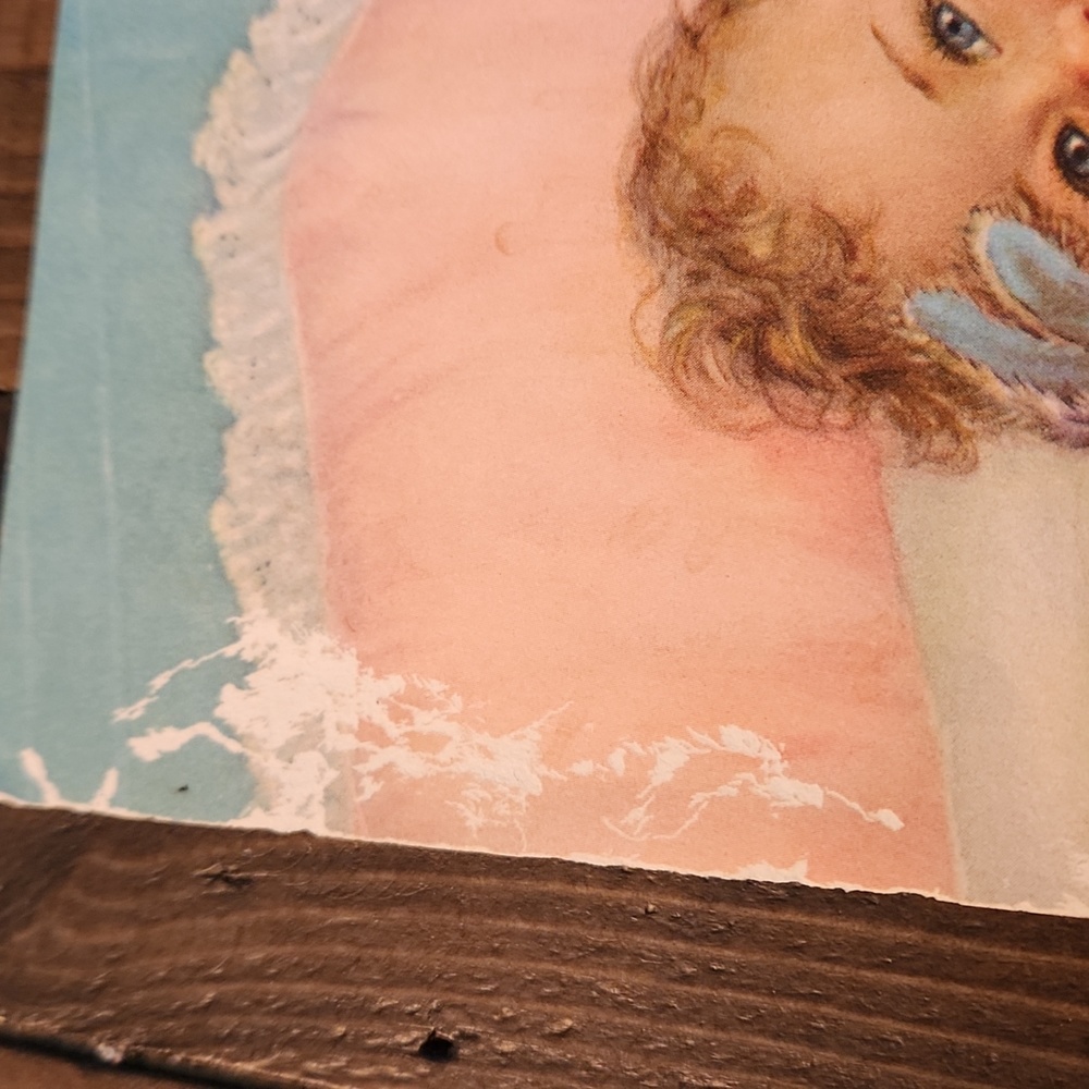 Charlotte Becker Vintage Beautiful Baby Prints 7x9 - Picture 7 of 10